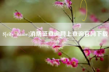 滑县消防证查询网上查询官网下载