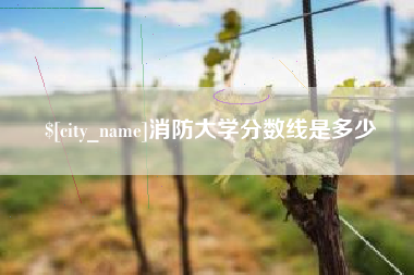 滑县消防大学分数线是多少