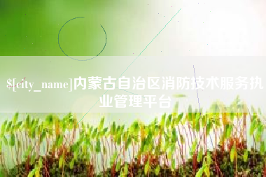 滑县内蒙古自治区消防技术服务执业管理平台