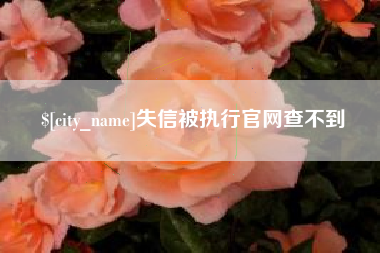 滑县失信被执行官网查不到
