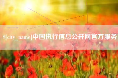 滑县中国执行信息公开网官方服务