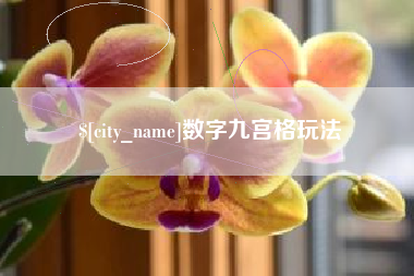 滑县数字九宫格玩法