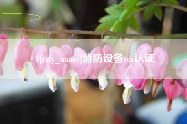 滑县消防设备ccc认证