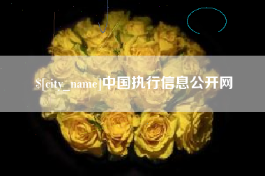 滑县中国执行信息公开网