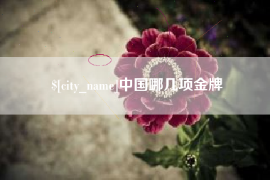 滑县中国哪几项金牌