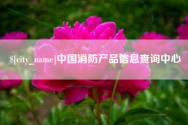 滑县中国消防产品信息查询中心