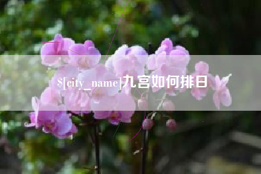 滑县九宫如何排日