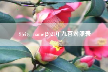 滑县2021年九宫对照表