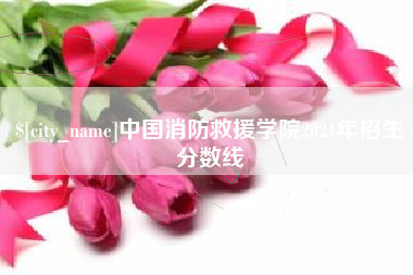 滑县中国消防救援学院2021年招生分数线