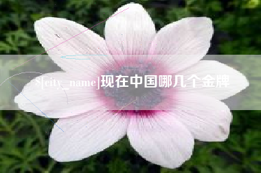 滑县现在中国哪几个金牌