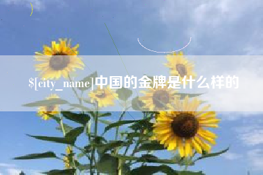滑县中国的金牌是什么样的